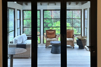 Inspiration for a sunroom remodel in DC Metro