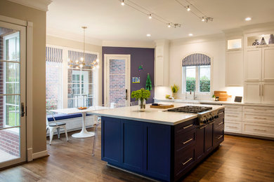 Kitchen - contemporary kitchen idea in Houston