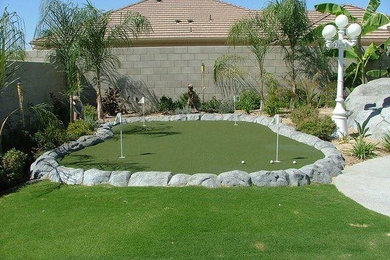 Foto di un giardino xeriscape classico
