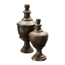 Gracelyn Finials: Set of 2 - Decorative Objects And Figurines