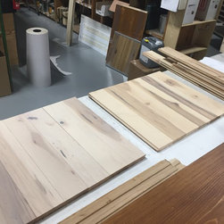 Hard Maple knotty grade Oiled Arctique and Alb&eacute;do - Hardwood Flooring