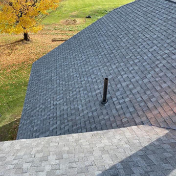 CertainTeed Landmark shingles installed in Pewter