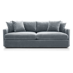 Crate&Barrel - Lounge II 93" Sofa (View) - Indoor Chaise Lounge Chairs