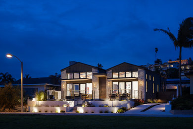 Trendy exterior home photo in Orange County
