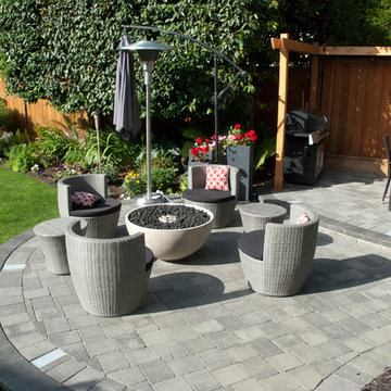 Multi-level Circular Patio