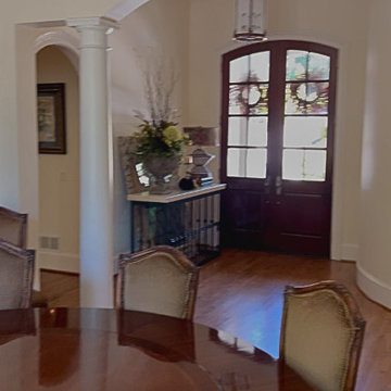 Dining Room/Foyer View-Before