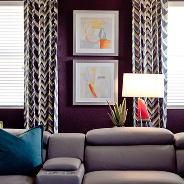Colorful Contemporary Bonus Room 1