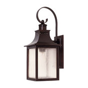 Monte Grande Wall Mount Lantern, English Bronze