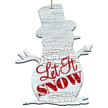 Let It Snow Snowman , Set of 3