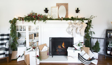 14 Mantelpieces Decorated for Christmas