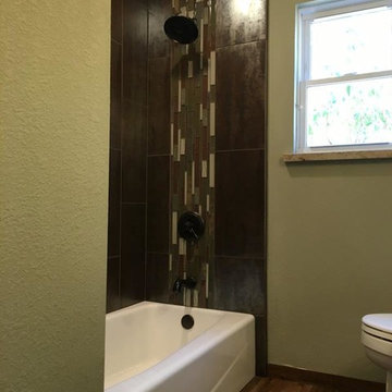 Transitional Shower Remodel in Mountain Ranch, California