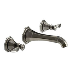 Graff - Graff Wall Mount Lavatory Faucet - G-1930-LM14-PC - Bathroom Sink Faucets