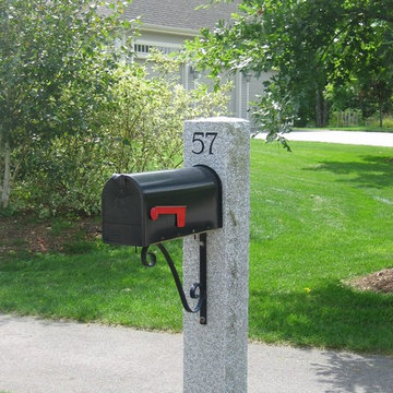 Granite Mailbox Posts