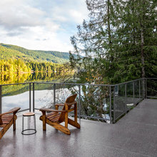 Upstairs back deck