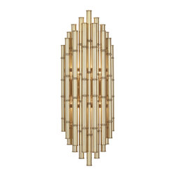 Robert Abbey - Jonathan Adler Meurice Two Bulb Wall Sconce - Wall Sconces