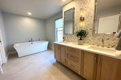 Bathroom - transitional bathroom idea in Denver