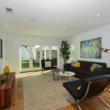 Modern Traditional Home Featuring European Oak "Livorno" Wide Plank Flooring