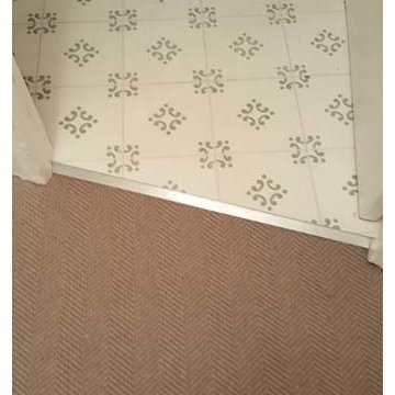 Herringbone Carpet to Stairs in West London