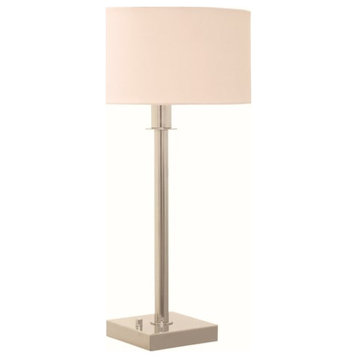 House of Troy Franklin FR750-PN 1 Light Table Lamp in Polished Nickel