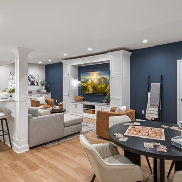 Where Fun Meets Style: North Wales Basement