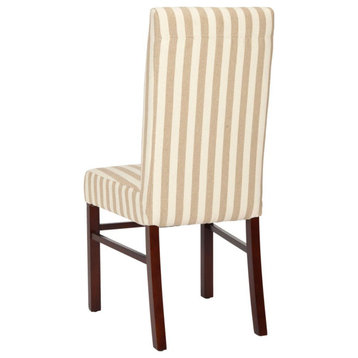 Classic 20''H Striped Side Chair (Set Of 2)