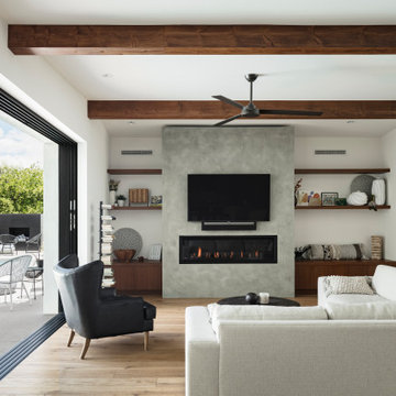 Midcentury Living Room