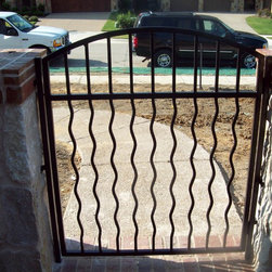 Wrought Iron Exterior Gates - Products