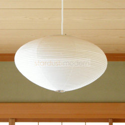 AKARI saucer pendant light from Stardust.com - Pendant Lighting