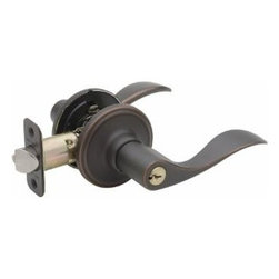 Copper Creek Keyed Waverlie Entry Door Lever - Door Entry Sets