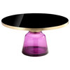 Gbelinda Coffee Table Purple Glass
