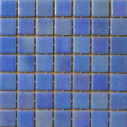 Light Blue Glass Mosaic Swimming Pool Tiles - Mosaic Tiles