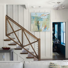 stair and mudroom design