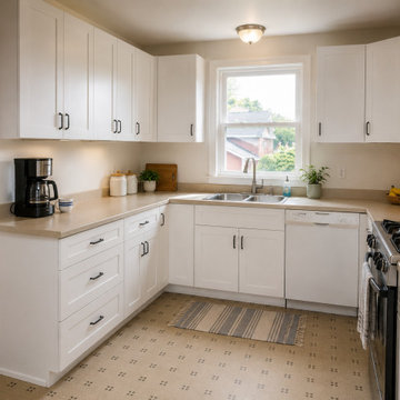 Clinton, MA — Simple Kitchen Cabinet Installation & Functional Upgrade