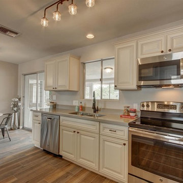 Antique White Kitchen Cabinets