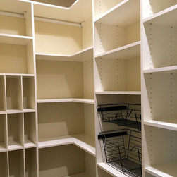 Custom Pantry with Extra Shelving - Pantry And Cabinet Organizers