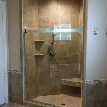 BATH TUB REFACING & TILE SHOWER UPDATE