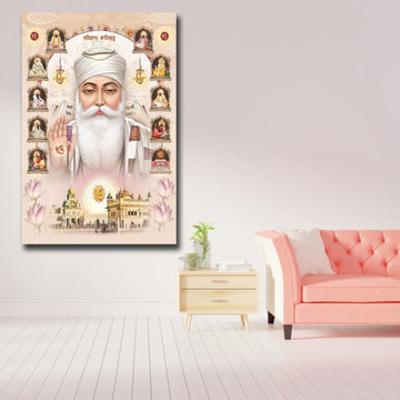 Guru Nanak canvas art