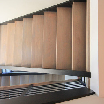 Project #52 | Minimalist Open Riser Stairway