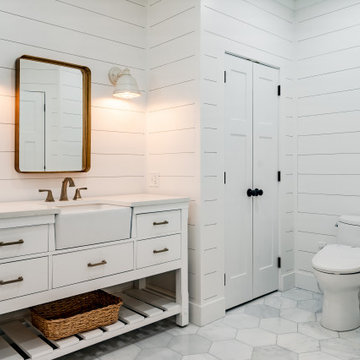 Downingtown Modern Farmhouse Master Bathroom