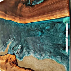 Large Beach Resin Wall Art - Artwork