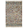 Superior Handwoven Ziazan Recycled Cotton Fringe Area Rug
