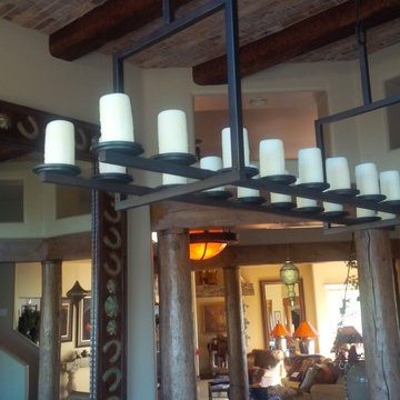 Dining Room Ceiling Beams