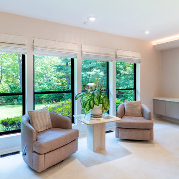 Contemporary Private Home with Extensive Art Collection