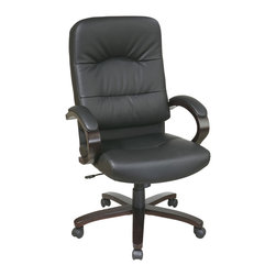 Eco Leather High Back Chair - Office Chairs