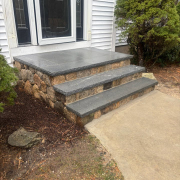 Medway Granite Veneer Steps