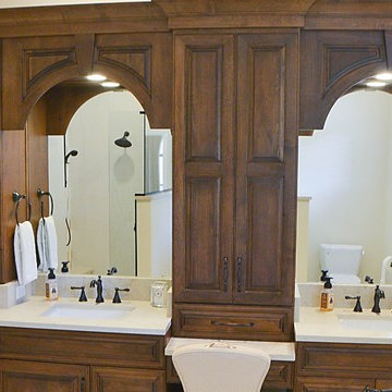 Traditional Master Bath and Closet Remodel