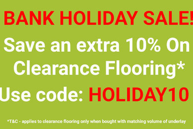 BANK HOLIDAY CLEARANCE!