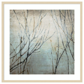 Winter Tree Song by Kari Taylor Framed Wall Art 33 x 33