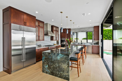 Inspiration for a tropical kitchen remodel in Other