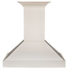 ZLINE Ducted Wooden Wall Mount Range Hood in Cottage White